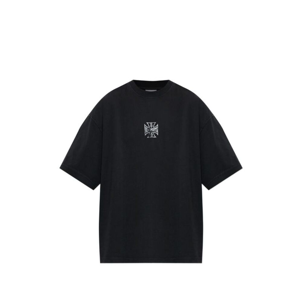 Vetements Black T-Shirts & Vests - T-Shirts Men